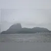 Areia invadiu a Avenida Delfim Moreira, no Leblon