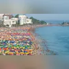 Imagem ilustrativa da imagem Calorão! Praias lotadas no Rio e Niterói neste domingo