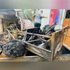 O Corpo de Bombeiros controlou as chamas