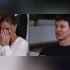 Mavie está na arquibancada torcendo pelo seu pai, Neymar