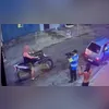 Tiros disparados na direção do policial atingiram o idoso na calçada