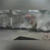 Imagem ilustrativa da imagem Manifestação por falta de luz fecha rua em Niterói
