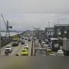 Congestionamento está dificultando o deslocamento dos motoristas