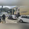Veículo para cinco pessoas transportava sete