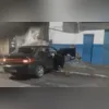 Motorista e casal de passageiros foram baleados