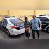 Imagem ilustrativa da imagem Preso após agredir mulher com capacete de moto na Baixada