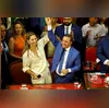 As famílias participaram de ato com o prefeito no Fonseca