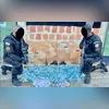 Entre as drogas, seis rádios transmissores foram apreendidos