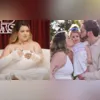 A dançarina teve que ir a um salão de beleza em São Paulo para reparar os fios