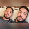 A dançarina teve que ir a um salão de beleza em São Paulo para reparar os fios