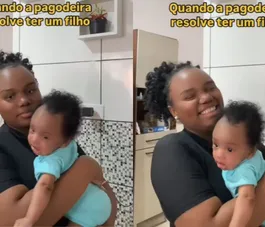 Bebê para de chorar ao ouvir Zeca Pagodinho e viraliza