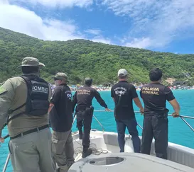 PF mira acusados de pesca ilegal em Arraial do Cabo