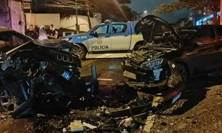 Imagem ilustrativa da imagem Acidente deixa ferido em Niterói; um dos motoristas fugiu