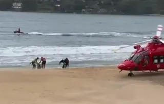 Imagem ilustrativa da imagem Bombeiros buscam adolescente em Angra dos Reis