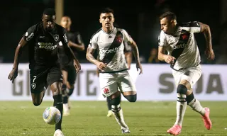 Imagem ilustrativa da imagem Botafogo e Vasco fazem o clássico dos embalados; veja escalações