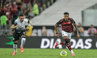 Imagem ilustrativa da imagem Bruno Henrique, do Flamengo, é punido pelo STJD por agressão