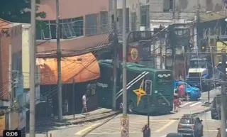 Imagem ilustrativa da imagem Colisão de ônibus deixa sete feridos na Zona Norte do Rio