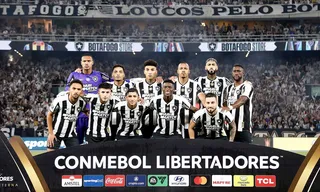 Imagem ilustrativa da imagem Em vantagem, Botafogo busca vaga inédita na final da Libertadores