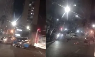 Imagem ilustrativa da imagem Motociclista morre na hora após bater contra ônibus em São Gonçalo