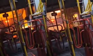 Imagem ilustrativa da imagem Motorista usa vassoura para abrir e fechar porta de ônibus no Rio; vídeo