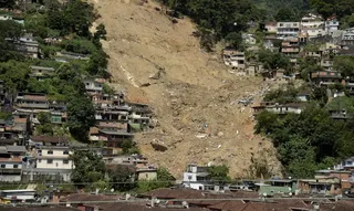 Imagem ilustrativa da imagem Obras suspensas após ossada humana ser achada em Petrópolis