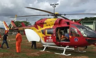 Imagem ilustrativa da imagem Queda de helicóptero dos bombeiros mata tripulação em Minas Gerais