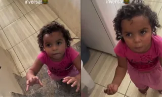 Imagem ilustrativa da imagem 'Respira, mãe'! Menina de 3 anos viraliza com vídeo hilário