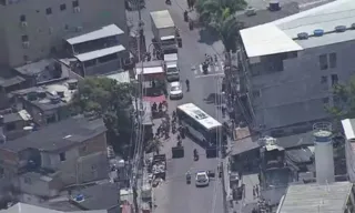 Imagem ilustrativa da imagem Tarde de terror! Sete ônibus são sequestrados por criminosos no Rio