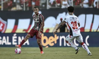 Imagem ilustrativa da imagem Vitória vence Fluminense e se afasta do rebaixamento