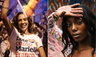 Imagem ilustrativa da imagem Viúva de Marielle Franco surge com nova namorada; veja quem é