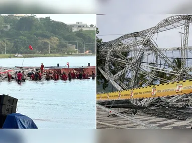 Imagem ilustrativa da imagem Árvores que desabaram em Maricá e Niterói são da mesma empresa