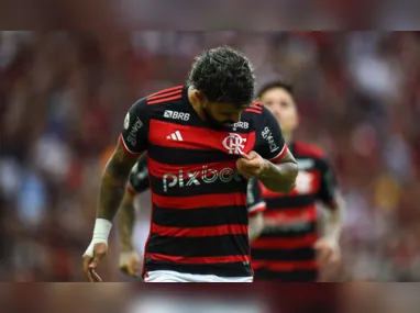 Gabigol marcou seu 16º gol em finais pelo Flamengo