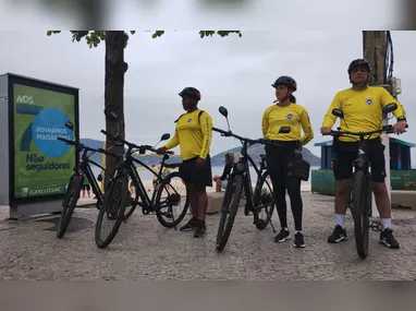 Imagem ilustrativa da imagem Guarda Municipal inicia ciclopatrulhamento na Zona Sul de Niterói