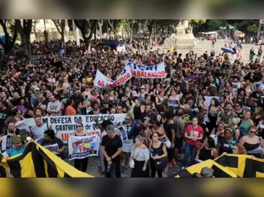 Imagem ilustrativa da imagem Justiça determina fim da greve dos professores no Rio