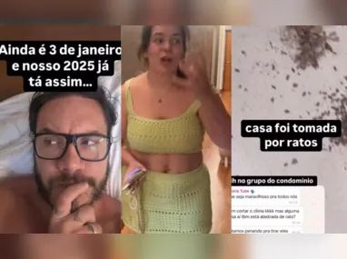 Imagem ilustrativa da imagem Mansão de ex-BBBs é invadida por ratos: 'Ferrou de vez'