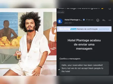 Imagem ilustrativa da imagem 'Não aceitamos negros': brasileiro tem reserva cancelada em hotel