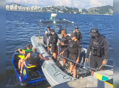 Imagem ilustrativa da imagem Operação Lei Seca no mar de Niterói faz 45 abordagens