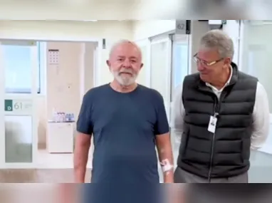 Lula ficou internado por cinco dias