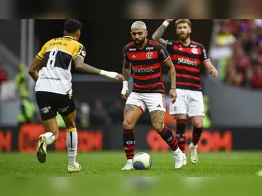 O confronto terminou em 3 a 0 para o Flamengo