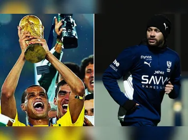 Imagem ilustrativa da imagem Rivaldo rebate Neymar após comentário sobre Copa de 2002