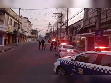 Bombeiros foram acionados às 4h56