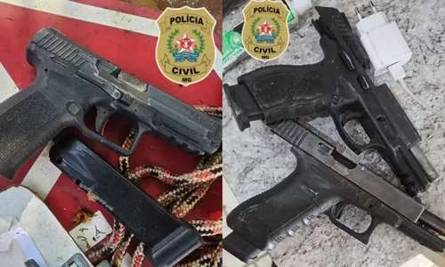 Dois autores foram mortos e três armas de fogo foram apreendidas