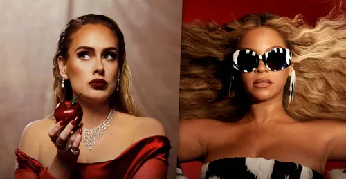 Nomes de Beyoncé e Adele estão entre os mais citados