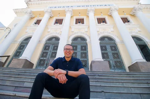 Com 34 anos, Douglas Gomes é niteroiense, cristão e conservador