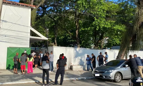 O enterro do frentista foi realizado na tardes desta segunda no cemitério São Francisco Xavier