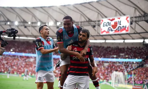 Gabigol marcou seu 16º gol em finais pelo Flamengo