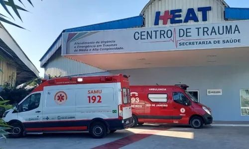 Vítimas foram encaminhados para o Centro de Trauma do Hospital Estadual Alberto Torres