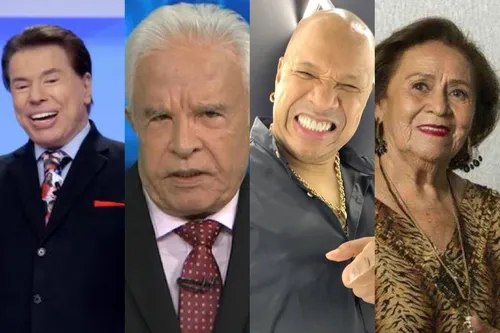 Silvio Santos, Cid Moreira, Anderson e Ilva Niño nos deixaram em 2024