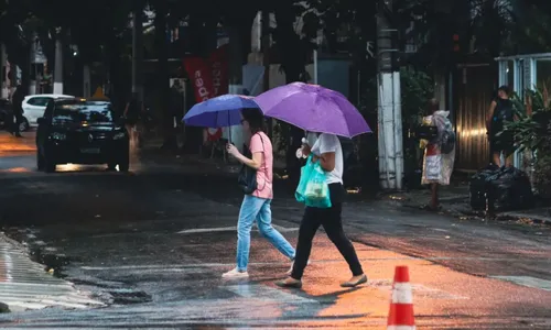 Há previsão de pancadas de chuva moderadas a forte neste final de semana