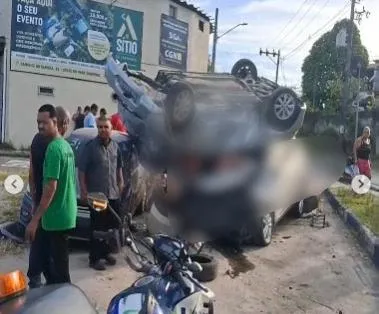 Após o acidente, uma faixa da Estrada do Monteiro, no sentido Avenida Brasil, chegou a ser interditada